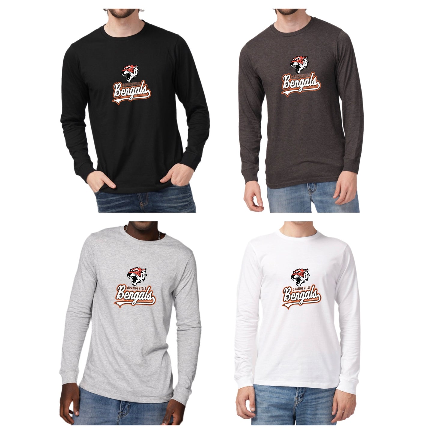Bengals Long sleeve, Adult Unisex
