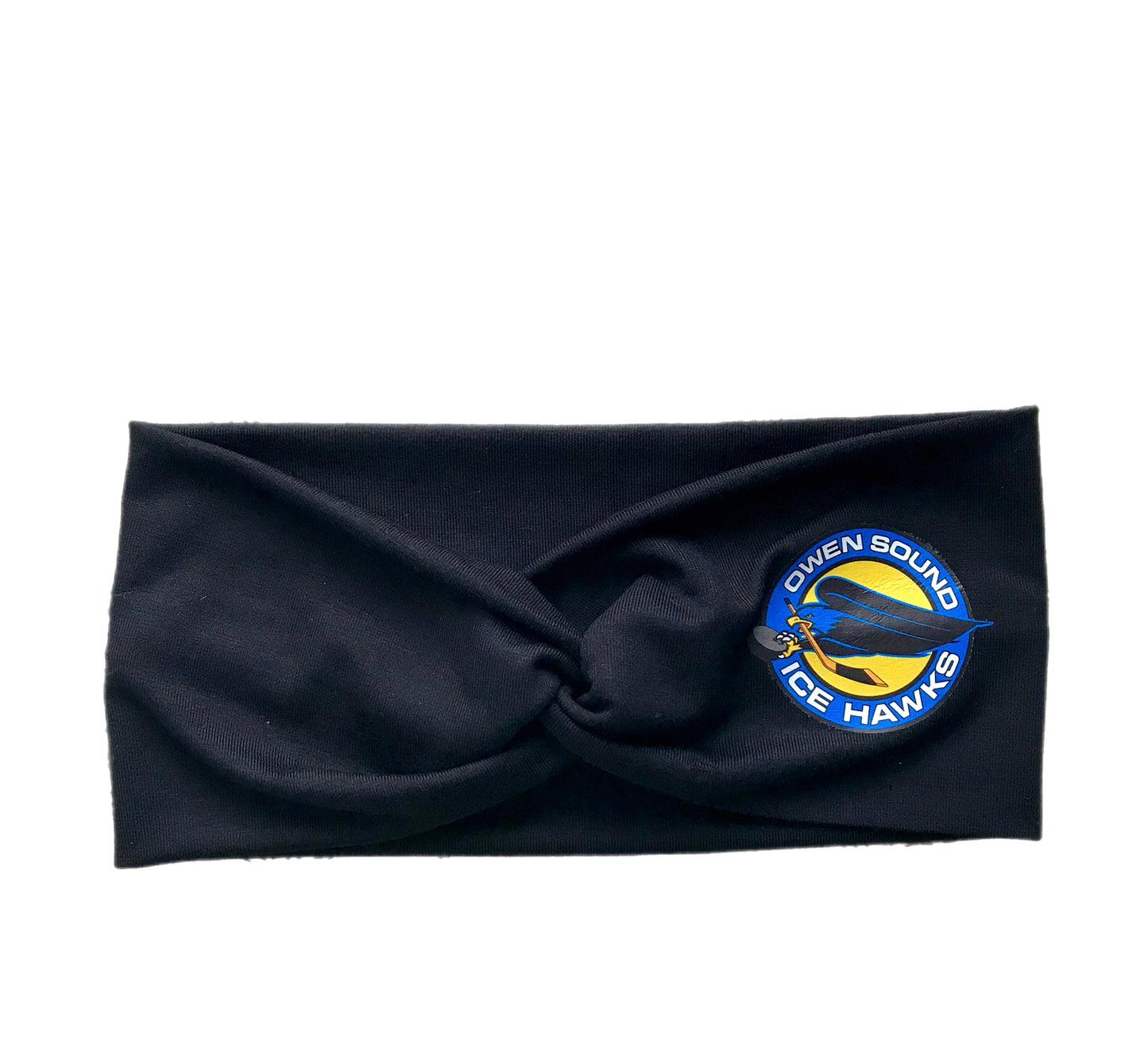Owen Sound Ice Hawks Large Twist bamboo headband