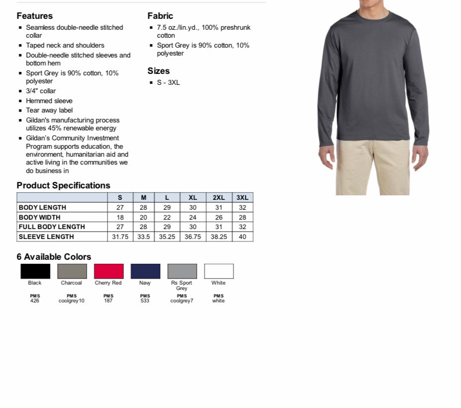 Bengals Long sleeve, Adult Unisex