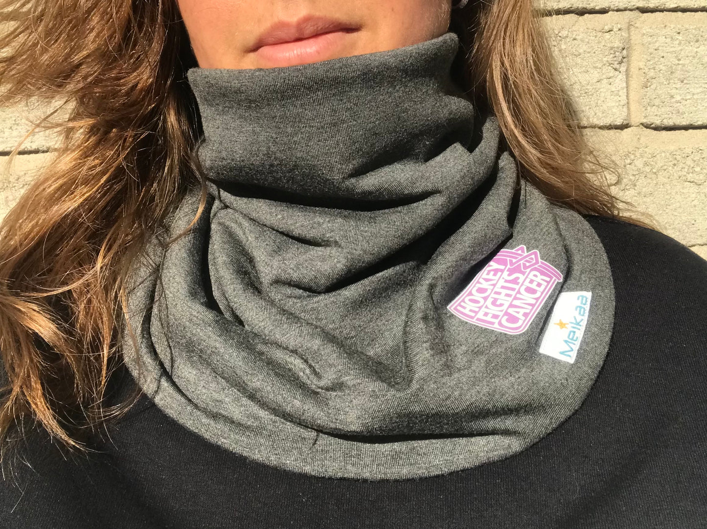 High quality Winter Neck Warmers Hockey fights Cancer