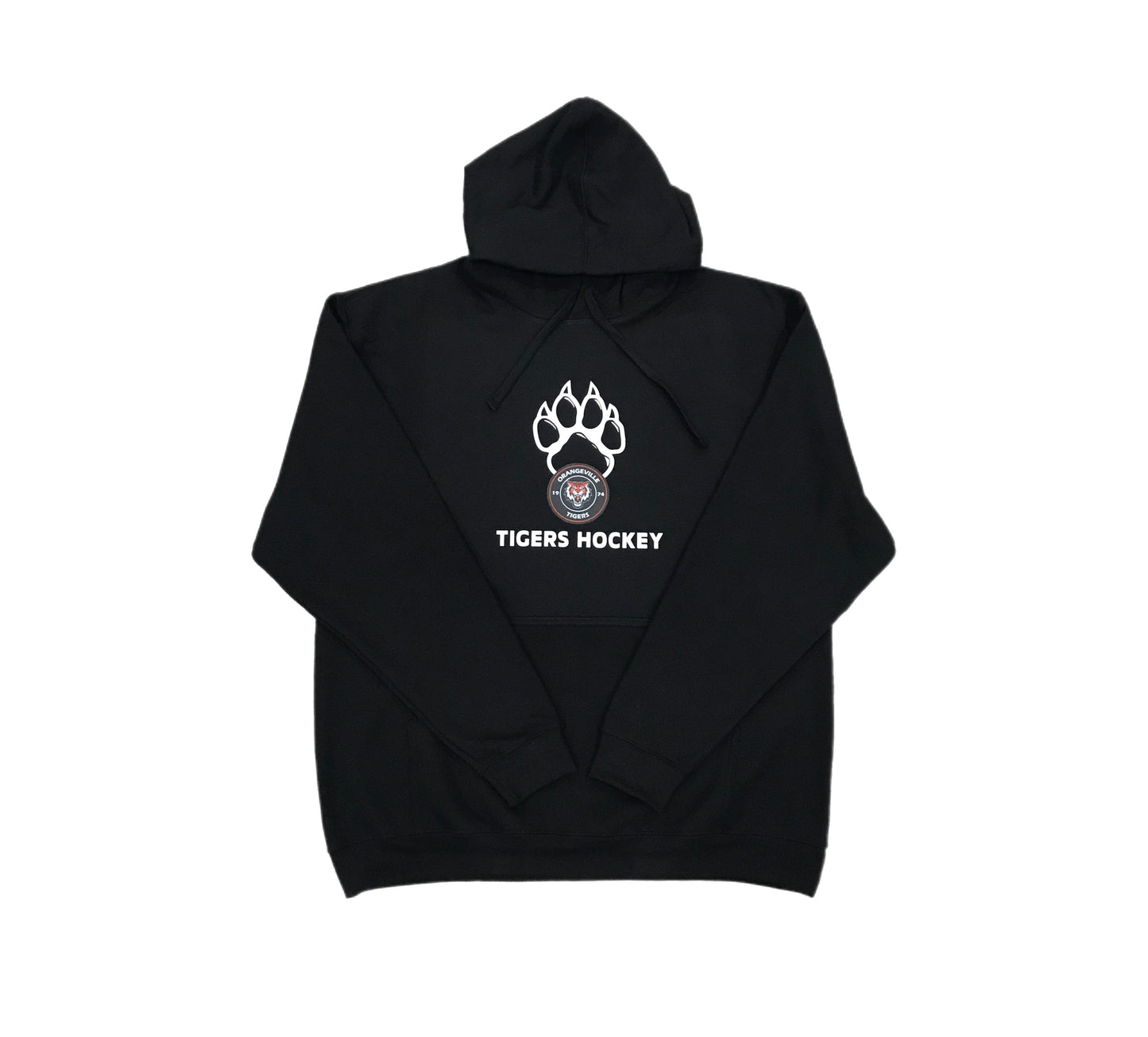 Orangeville Tigers High quality Hoodie - Paw design