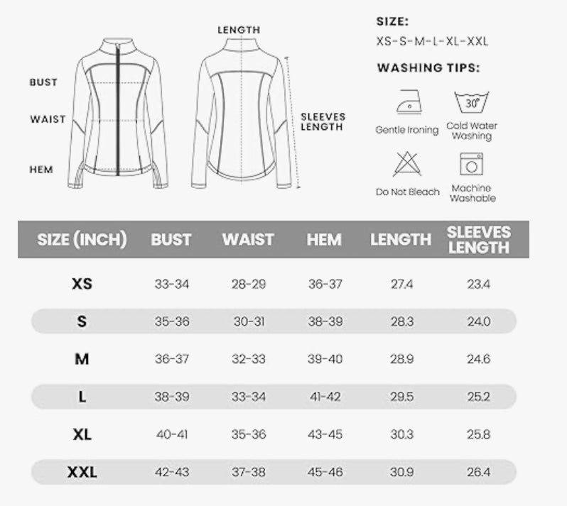 Women’s Athletic Slim Fit Workout Jacket with Pockets