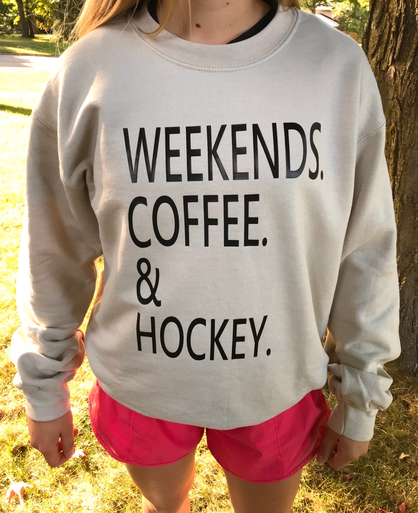 Weekends. Coffee. & Hockey.