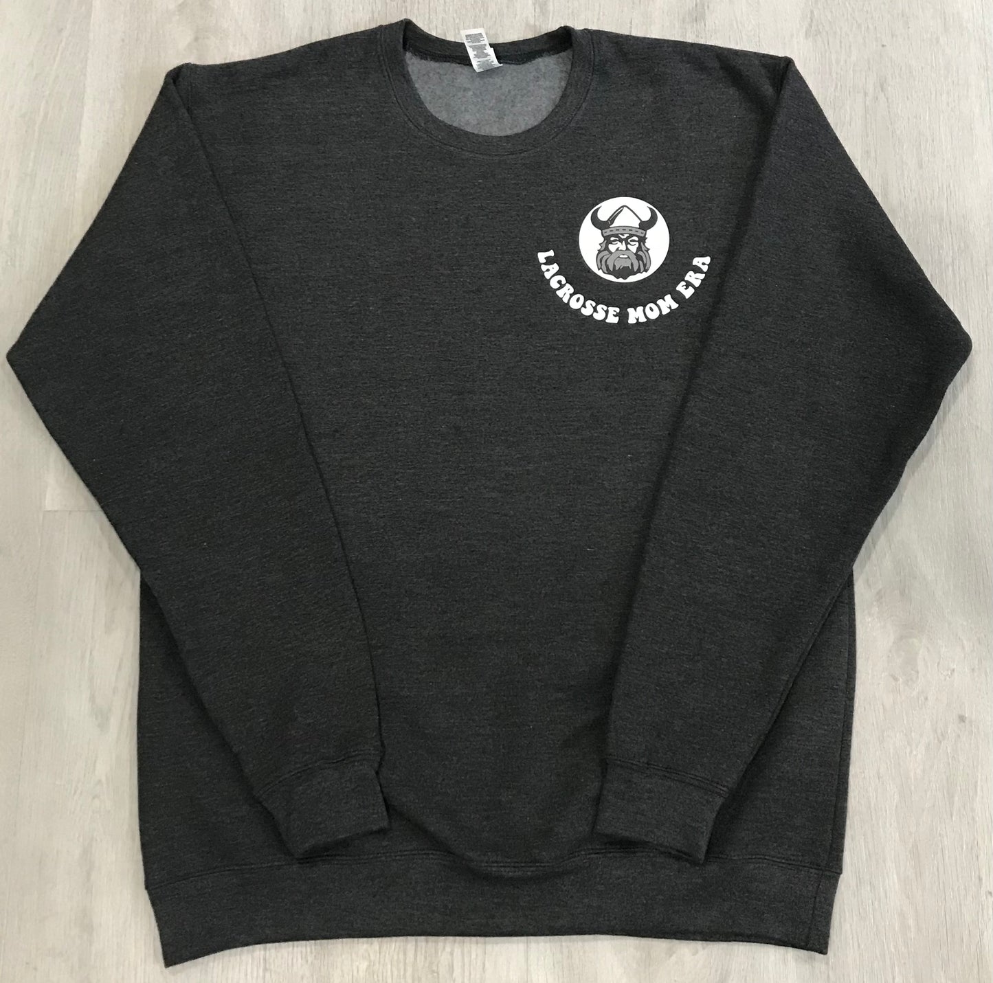 In my Lacrosse mom Era sweatshirts - Northmen