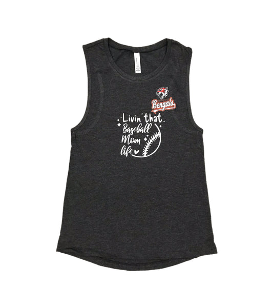 Living that Baseball mom life tank top