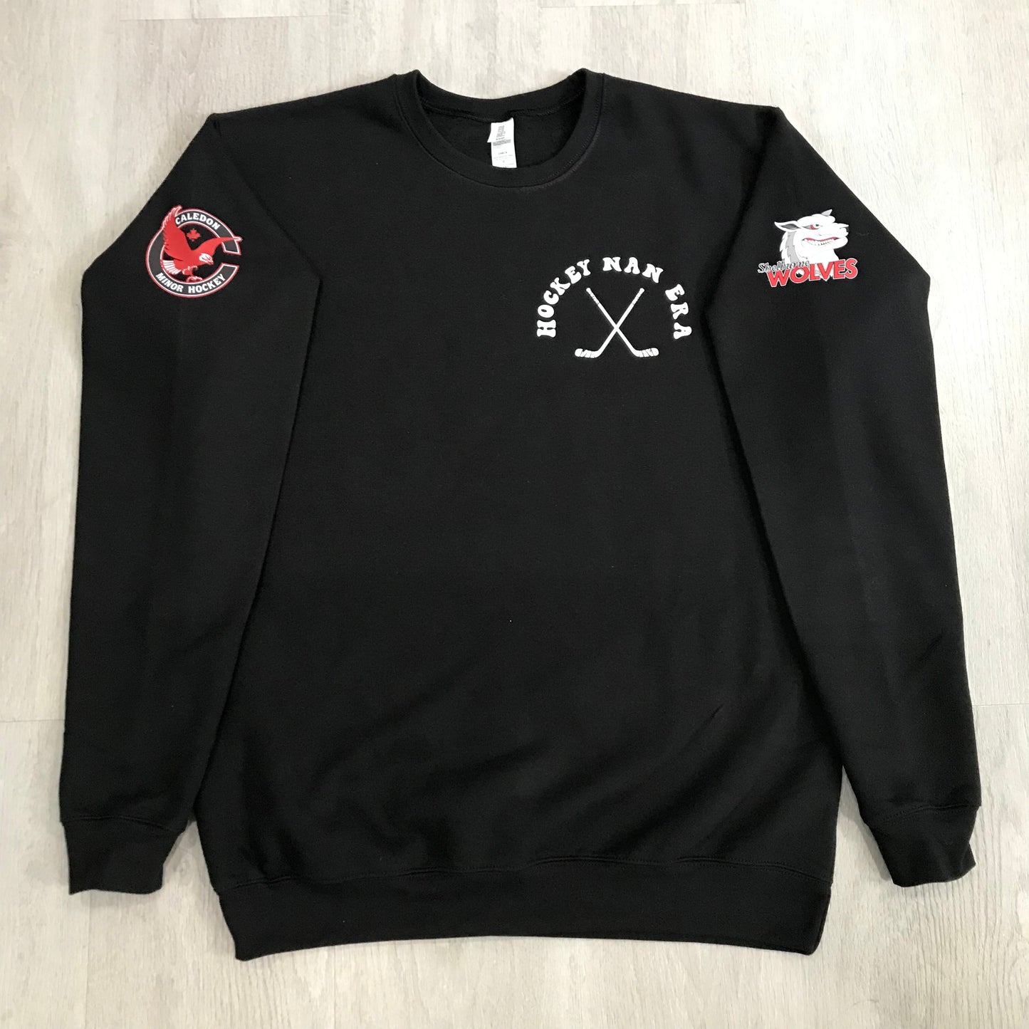 In my hockey mom/nan/grams/grandma/coach Era sweatshirts - Pick your design and your team