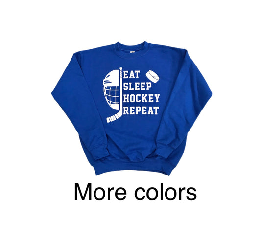 Eat Sleep Hockey Repeat