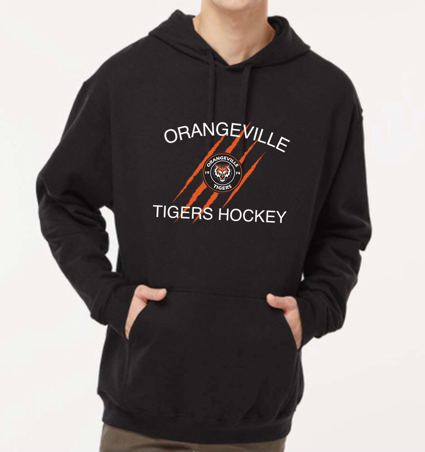Orangeville Tigers High quality Hoodie - Roar design