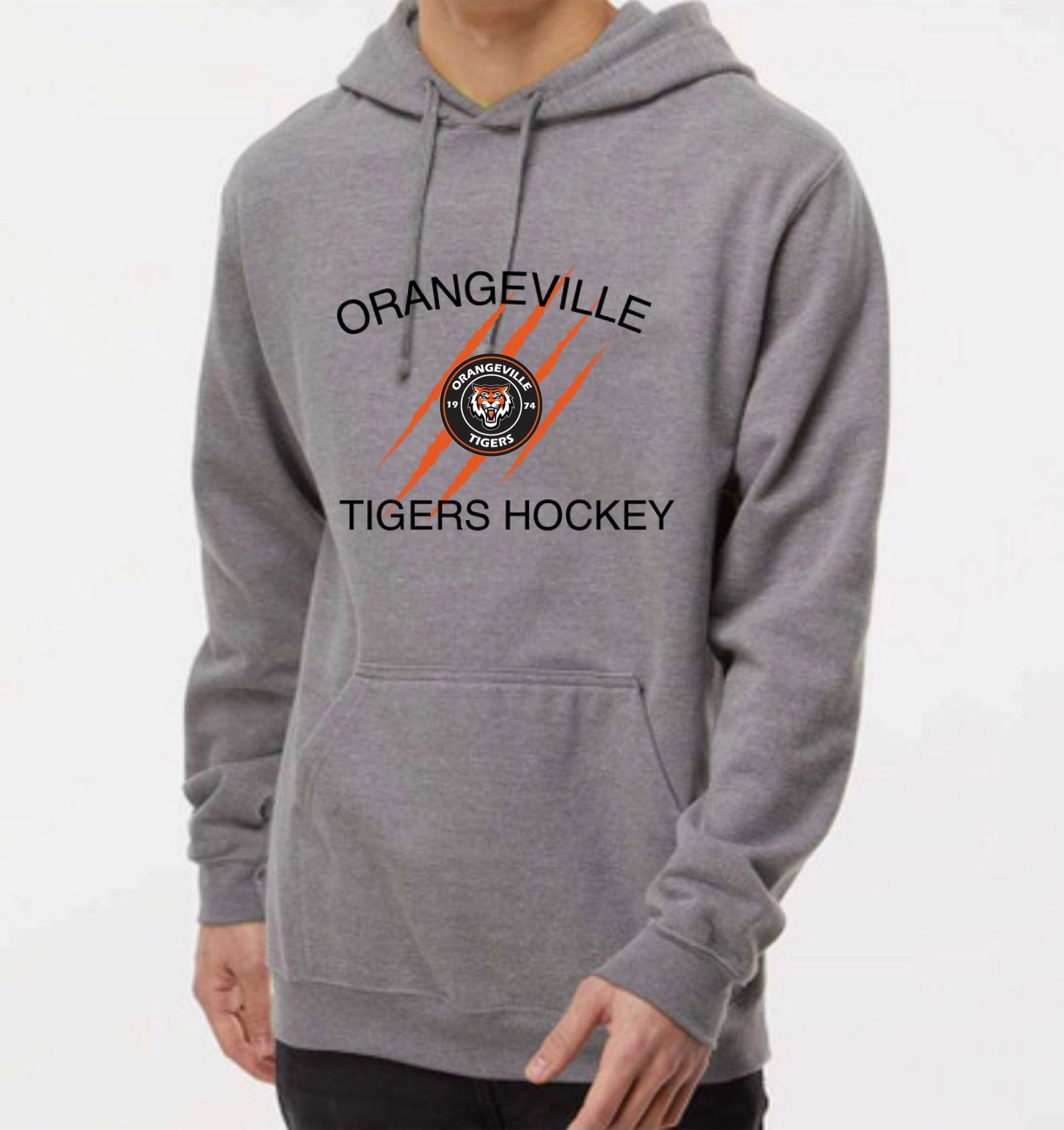 Orangeville Tigers High quality Hoodie - Roar design