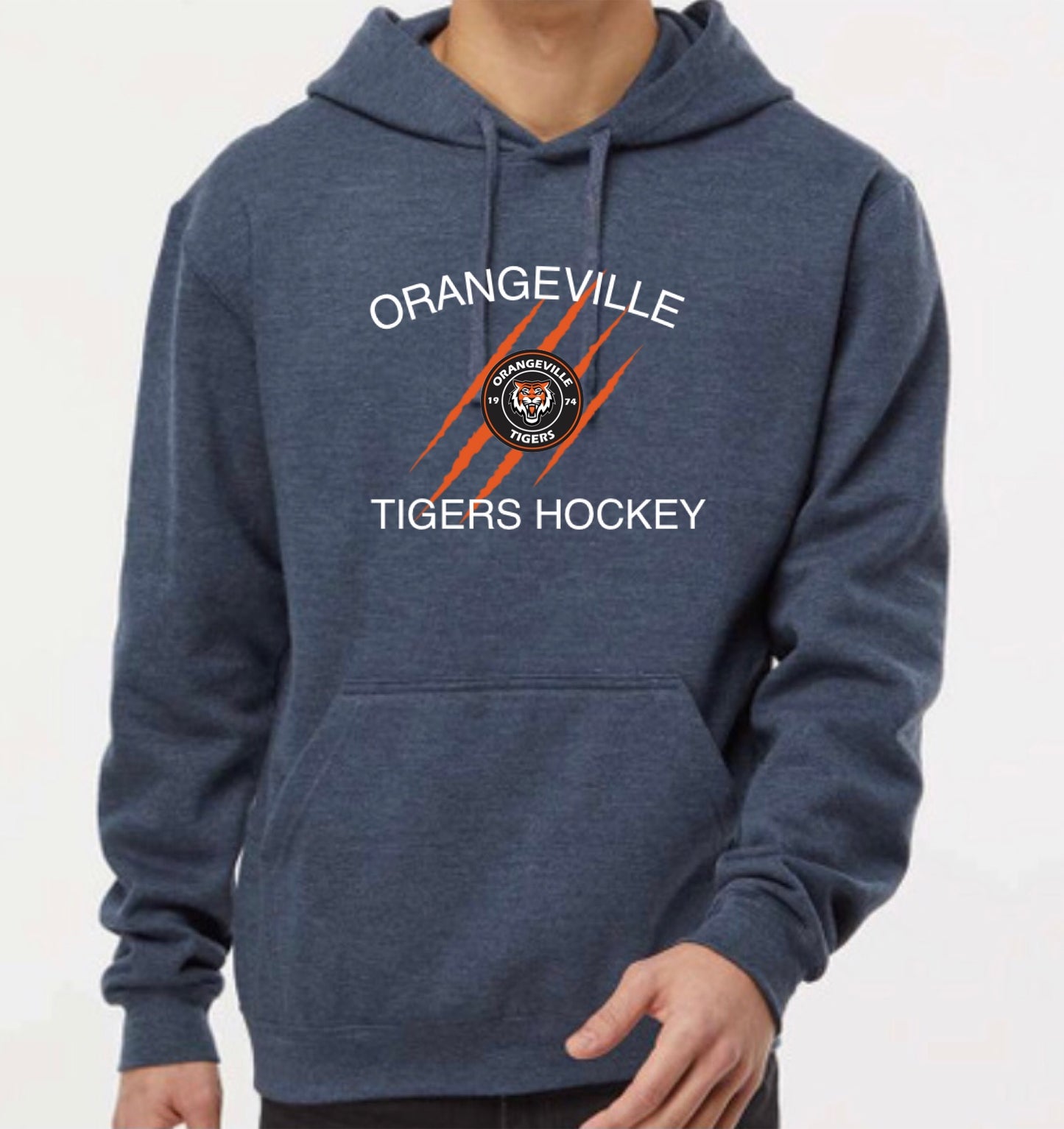 Orangeville Tigers High quality Hoodie - Roar design