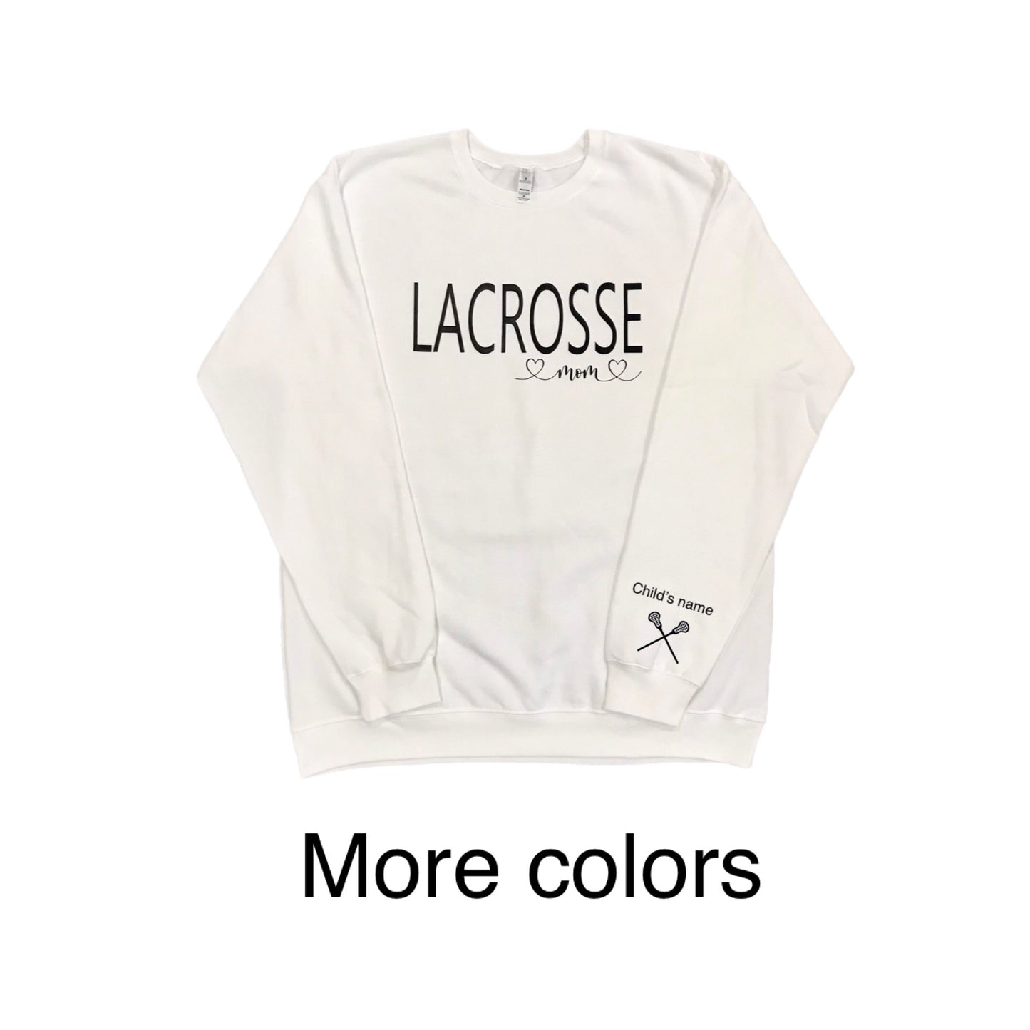 Lacrosse mom sweatshirts