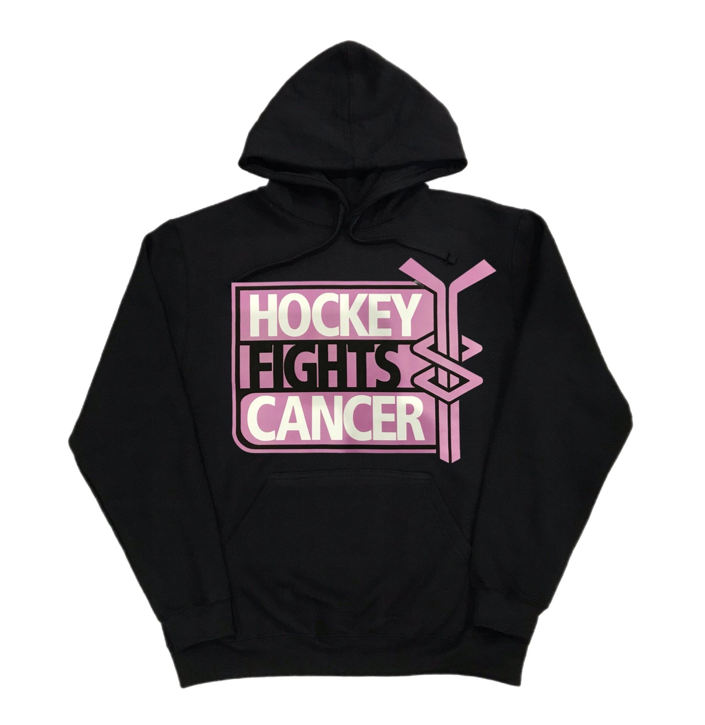 All sizes Hoodies Hockey fights Cancer