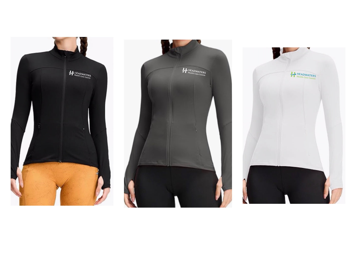 Women’s Athletic Slim Fit Workout Jacket with Pockets