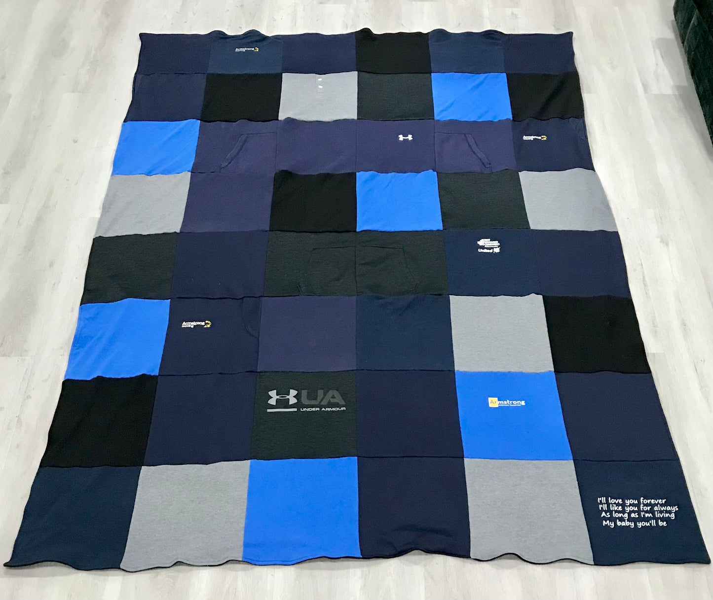 Custom Memorial blankets