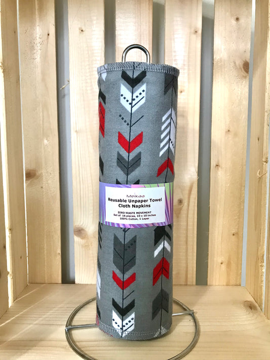 1 layer Unpaper towel - Grey Arrow