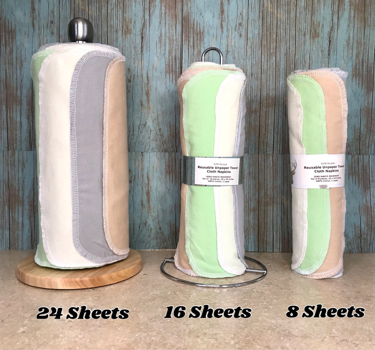 1 layer Rainbow Unpaper towel 100% Cotton