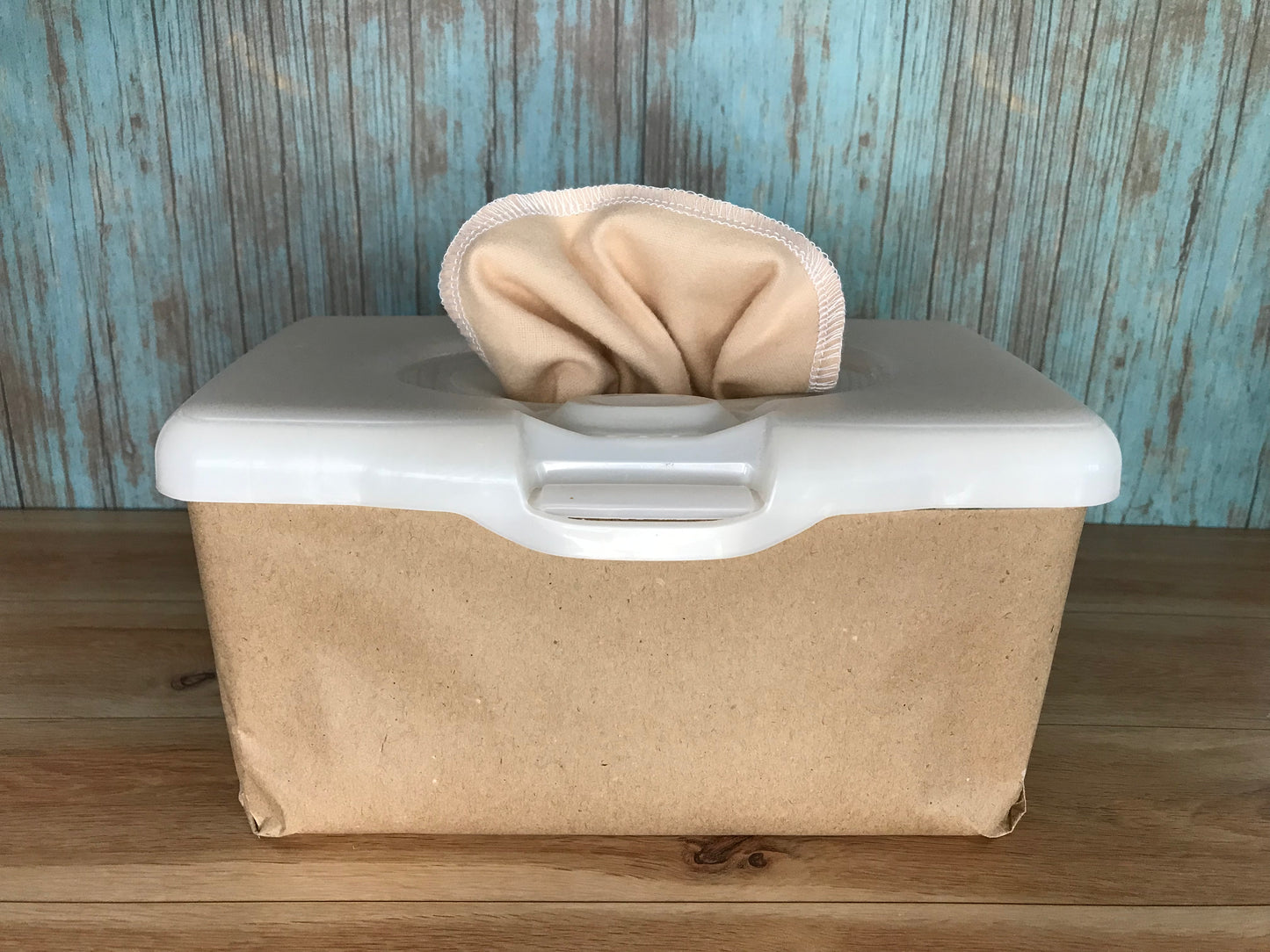 Cloth wipes 1 layer of 100% Cotton - reusable baby wipes